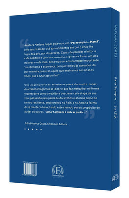 Contracapa - Para sempre...Mamã